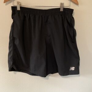 New Balance Men's Athletic Black Shorts